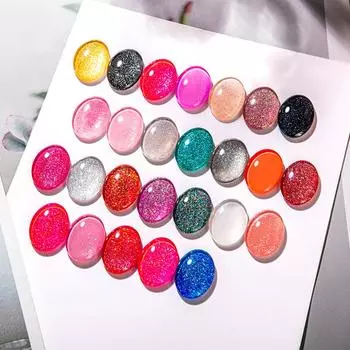 Rosalind Pearlescent Fine Flash Nail Polish Glue Популярный Flash White Nail Glue Для ногтей