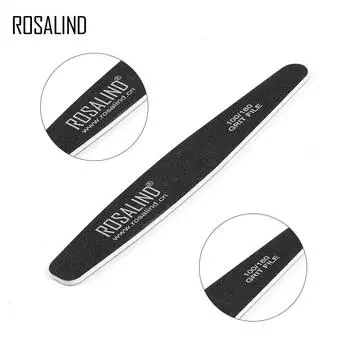 ROSALIND пилочки для ногтей, профессиональные инструменты для педикюра, маникюра, полировки, педикюра, инструменты для дизайна ногтей
