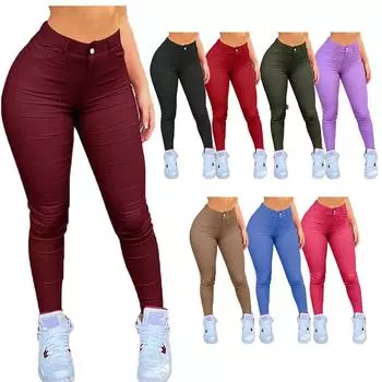 Rose Beauty A Clean Fit Slant Pocket High Talysse Цветные ультраэластичные облегающие повседневные удобные брюки-платья S горячий розовый