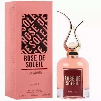 RiiFFS Rose De Soleil импортные долговечные женские духи 100 мл, цитрусовые, сладкий и зеленый, успокаивающий аромат 100 ml