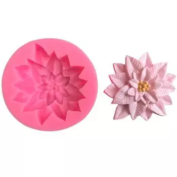 Силиконовая форма для роз, шоколада, выпечки, торта, помадки, глины, гипса, капель клея, мыла ручной работы