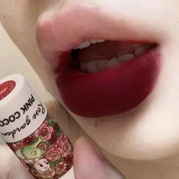 Rose Garden Matte Muse Lip Mud жидкая губная помада водостойкая нюдовая помада долговечная антипригарная чашка сексуальный женский блеск для губ косметический 06