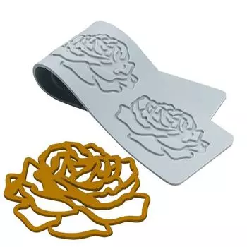 Форма розы и сердца, узор солнца, сахарная кружевная подложка, шоколадная молекулярная кухня, печать, силиконовая форма для украшения торта