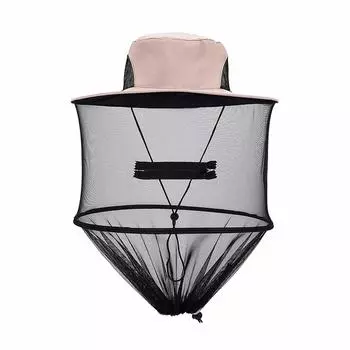 Rose Insect Repellent Net Insect Repellent UV Unisex Hat, Net, Protection, Farming, Fishing, Hiking, Outdoor, (Beige)