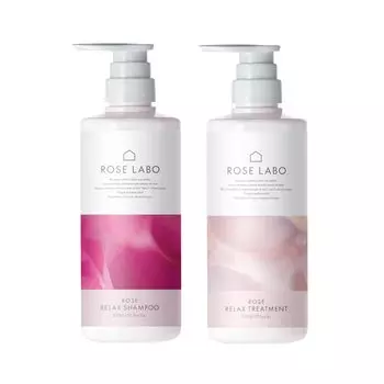 ROSE LABO Шампунь Rose Relax Treatment с ароматом розы Произведено в Японии кислоты Слабокислотный Запас примерно на 2 месяца Для женщин и (500мл / / набор)