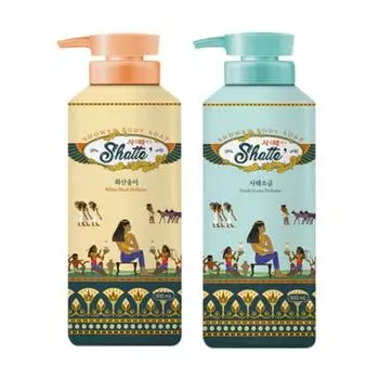 Rose of Sharon Shower Soap 900g 2pcs Volcanic Dead Sea Salt, Shower Soap_H74-Dead Sea Salt 900g 2pcs