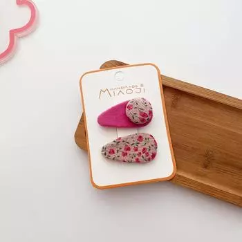 Rose Red Kawaii Bowknot Hairpins Children Baby Girls Kids Hair Clips Bow Pin Barrettes Accessories Hairgrips Headdress Headwear