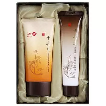 Rose Senior Cheon Ji-hyang Sun Cream 2 Set, 1 set, Набор популярной корейской косметики
