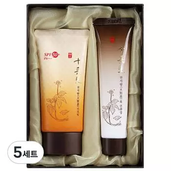 Rose Senior Cheonjihyang Sun Cream 2 Set, 5 наборов, набор популярной корейской косметики