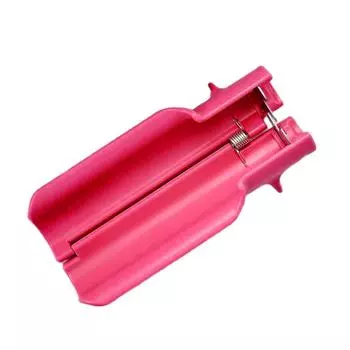 Rose Thorn Remover Leaf Stripper Tool for Efficient Floral Arrangements and Safe Gardening at Home or Flower Shop красный