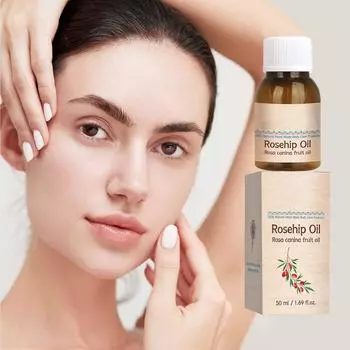 Rosehip Firming Oil, Anti-wrinkle Facial Skin Care Serum, Suitable For Fine Lines, Dark Spots, Uneven Skin Tone 50ML One Size