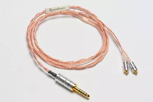 Rosencrantz MMCX Gold 110 см HP-Copper Flex/2 4,4 мм