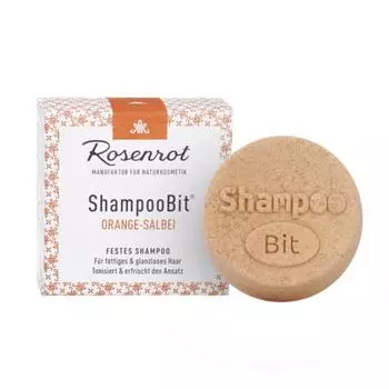 Rosenrot Solid Shampoo Bar Orange-Salbei 60g, 1 piece