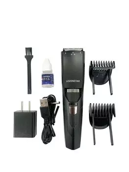 Rosenstar Grooming Washable Rechargeable AC 40 Levels of Cutting Height Cutter Hair Cutter AGTR76 Black Trimmer, Blade, Cordless, Type, Adjustment,