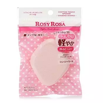 Rosie Rosa Chiffon Touch Sponge N Diamond Shape Single Item