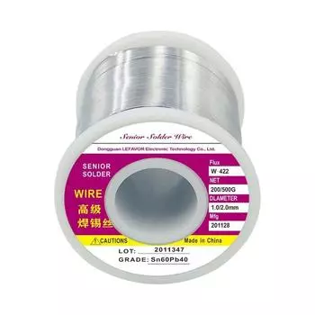 Rosin Core Soldering Wire with Flux Melt Welding Wire 200g 500g Solder Wire IC Repair 1.0mm-200g
