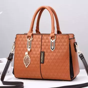 Роскошная брендовая дизайнерская женская сумка, большая вместительная сумка через плечо, высококачественная сумка через плечо, женская сумка для городских поездок на работу
