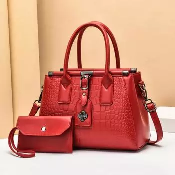 Роскошная брендовая дизайнерская женская сумка через плечо с большой вместимостью, классическая сумка через плечо, модная повседневная сумка-тоут, кошелек