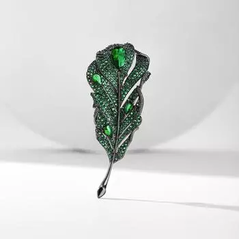 Роскошная брошь в виде крыла ангела, элитная женская брошь, изысканная булавка, блейзер и аксессуары