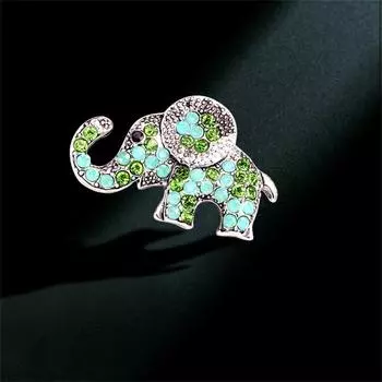 Роскошная брошь в виде слона со стразами, булавки для женщин, красочные животные, красота, повседневные очаровательные броши, ювелирные изделия, вечерние, свадебные подарки