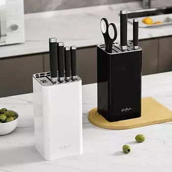 Роскошная бытовая пластиковая подставка для ножей, держатель для кухонного ящика для хранения, держатель для кухонных ножей, кухонные аксессуары