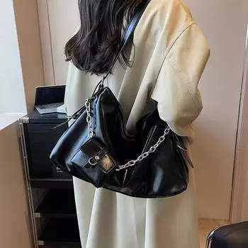 Роскошная дизайнерская сумка для женщин, модная сумка для покупок из искусственной кожи с верхней ручкой, большая вместительная серебряная сумка-тоут с мини-кошельком