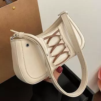 Роскошная дизайнерская женская сумка через плечо, новая высококачественная универсальная сумка через подмышку, летняя шикарная сумка через плечо на одно плечо