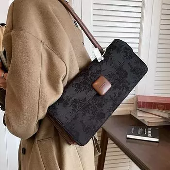 Роскошная дизайнерская женская сумка, ретро-жаккардовые сумки через плечо, элегантные модные женские универсальные сумки для вечеринок
