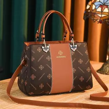 Роскошная дизайнерская женская сумка-ведро, большая вместительная сумка-тоут, винтажные принтованные сумки через плечо, новые женские сумки на плечо