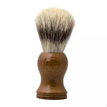 Роскошная кисточка для бритья с деревянной ручкой для личного и профессионального использования