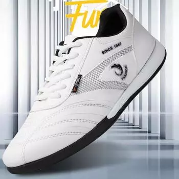 Роскошная кожаная мужская повседневная обувь, всесезонная мужская повседневная кожаная обувь на шнуровке, спортивная обувь для прогулок на открытом воздухе для мужчин 39 белый