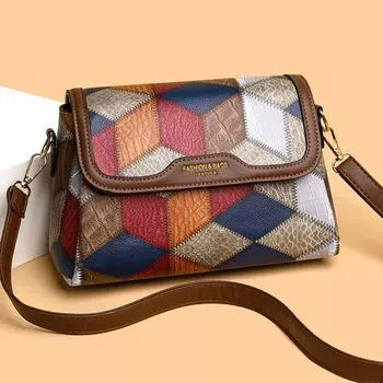 Роскошная кожаная сумка через плечо для женщин Женские сумки Высококачественные женские сумки через плечо