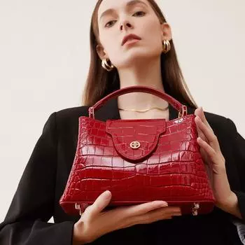 Роскошная кожаная женская сумка Европа и Америка Повседневная модная однотонная сумка через плечо на молнии для ужина фиолетовый