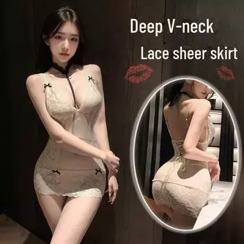 Роскошная кружевная ночная рубашка Feimu Temptation – Модель 6108, 20 шт. в упаковке One Size (Recommended 80-130 jin)