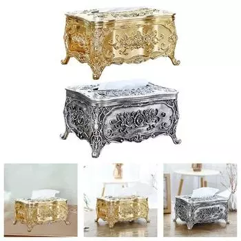 Роскошная крышка коробки для салфеток, прямоугольная крышка для салфеток для лица, крышка коробки для туалетной бумаги, держатель для хранения туалетной бумаги для автомобиля, декор для спальни, офиса, кухни