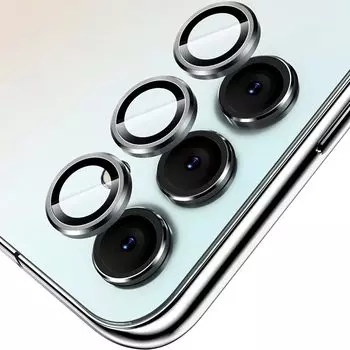Роскошная металлическая защитная пленка для объектива камеры из закаленного стекла для Samsung Galaxy A54 A34 A14 A24 A 54 5G S22 Plus S23 Ultra Защитная пленка для экрана
