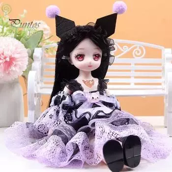 Роскошная модная принцесса-кукла с 22 шарнирами, блестящими глазами, длинными волосами, высотой 12 дюймов, музыкальным проигрывателем, кукла для особых случаев для детей и коллекционеров A