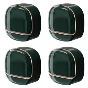 Роскошная мыльница Мыльница с поддоном для слива Мыльница с крышкой Настенная мыльница с откидной крышкой Роскошное мыло H