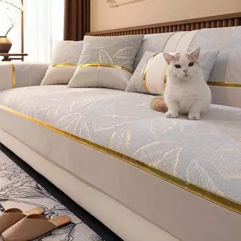 Роскошная подушка для дивана кремового цвета во французском стиле, противоскользящая подушка для сиденья на все времена года, новая модель, высококачественный комплект из чехла и салфетки 70x70cm 1pcs