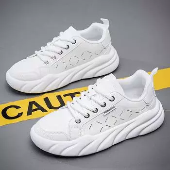 Роскошная повседневная мужская обувь Мужская обувь для скейтбординга Уличная дышащая мужская спортивная обувь для бега Модные студенческие кроссовки Дорожная обувь 44 хаки