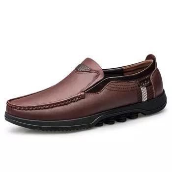 Роскошная повседневная обувь из натуральной кожи, мужские кроссовки, высококачественная повседневная обувь без застежек, мужские мокасины, модные туфли на плоской подошве, мужские мокасины Hombre 39