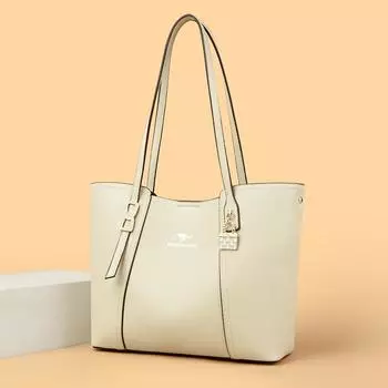 Роскошная повседневная сумка-тоут для женщин, высококачественные мягкие женские сумки из плутониевой кожи, большие сумки через плечо, сумки через плечо