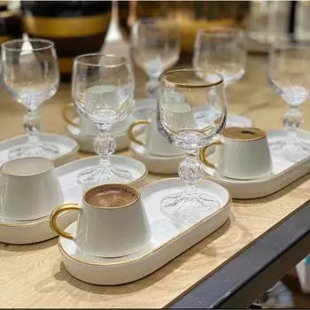 Роскошная презентационная кофейная чашка из 12 предметов