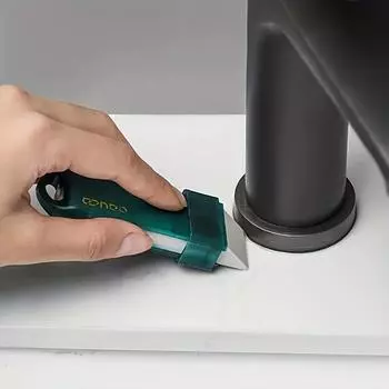 Роскошная щетка для чистки кухни и ванной комнаты, 1 шт., простой в использовании инструмент для протирки резиновых швов, обеспечивающий блестящие чистые результаты зелёный