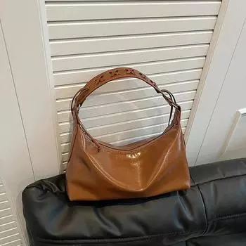 Роскошная универсальная подмышечная сумка элегантная сумка через плечо осень и зима