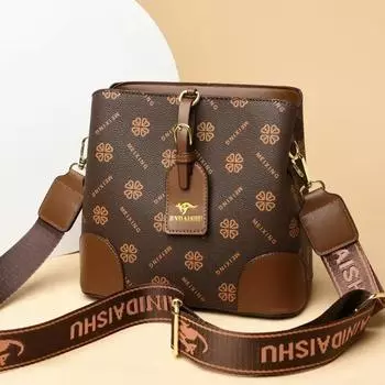Роскошная универсальная сумка-ниша для женщин, элегантная сумка через плечо, новая сумка с принтом в виде букв, высокого класса