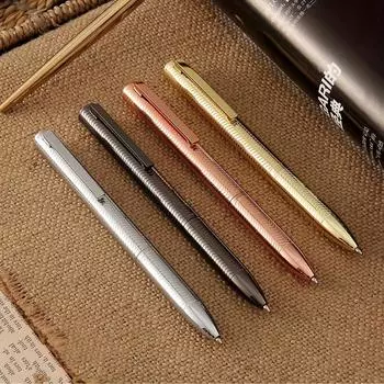 Роскошная высококачественная элегантная подарочная ручка для подписи толщиной 1,0 мм, подходит для деловых людей, пишущих шариковыми ручками