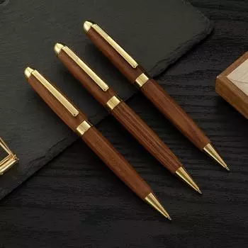 Роскошная высококачественная деревянная шариковая ручка в деловом стиле толщиной 1,0 мм, ручка для подписи на деловых встречах, ручка для письма