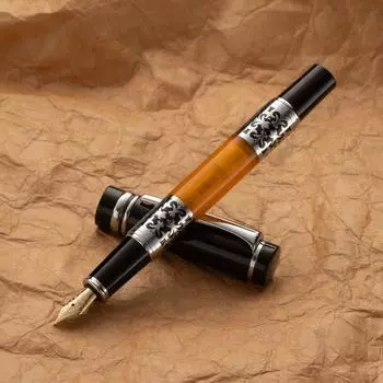 Роскошная высококачественная металлическая перьевая ручка для бизнеса, ручка для практики каллиграфии для взрослых, подарочная ручка, средний наконечник
