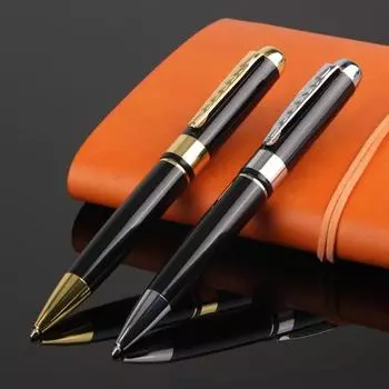 Роскошная высококачественная ручка для подписи из металла толщиной 0,5 мм, шариковая ручка для практики каллиграфии для взрослых